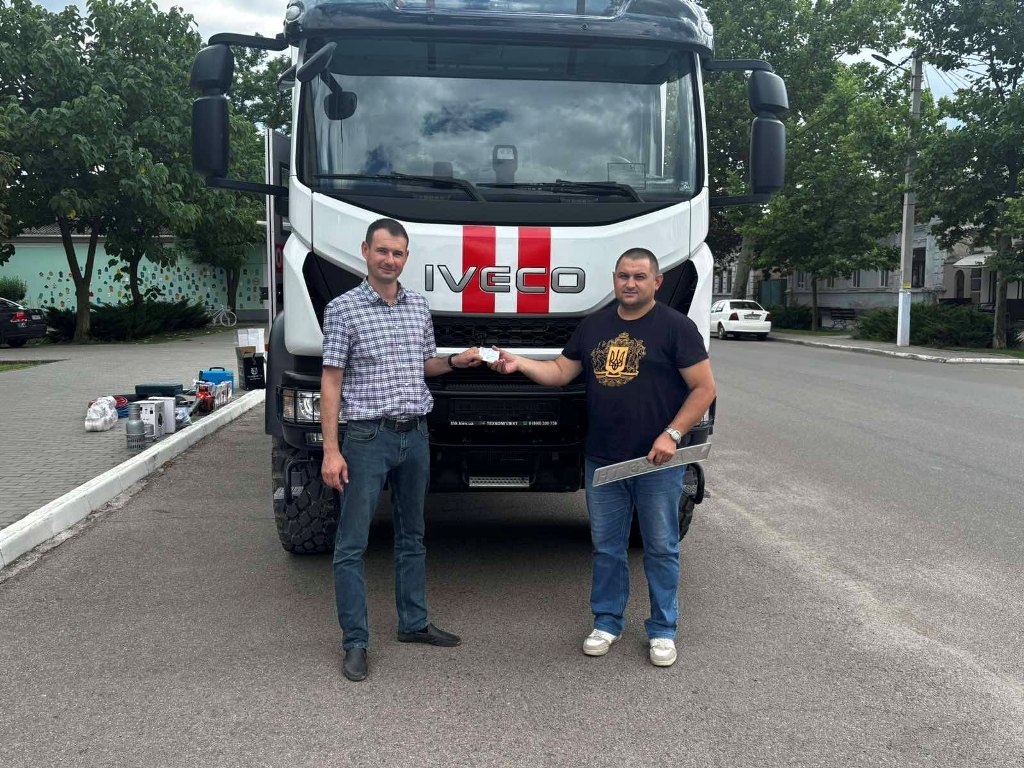 Кілійська громада отримала сучасну аварійно-ремонтну машину для ліквідації наслідків надзвичайних ситуацій: на черзі – ще одна