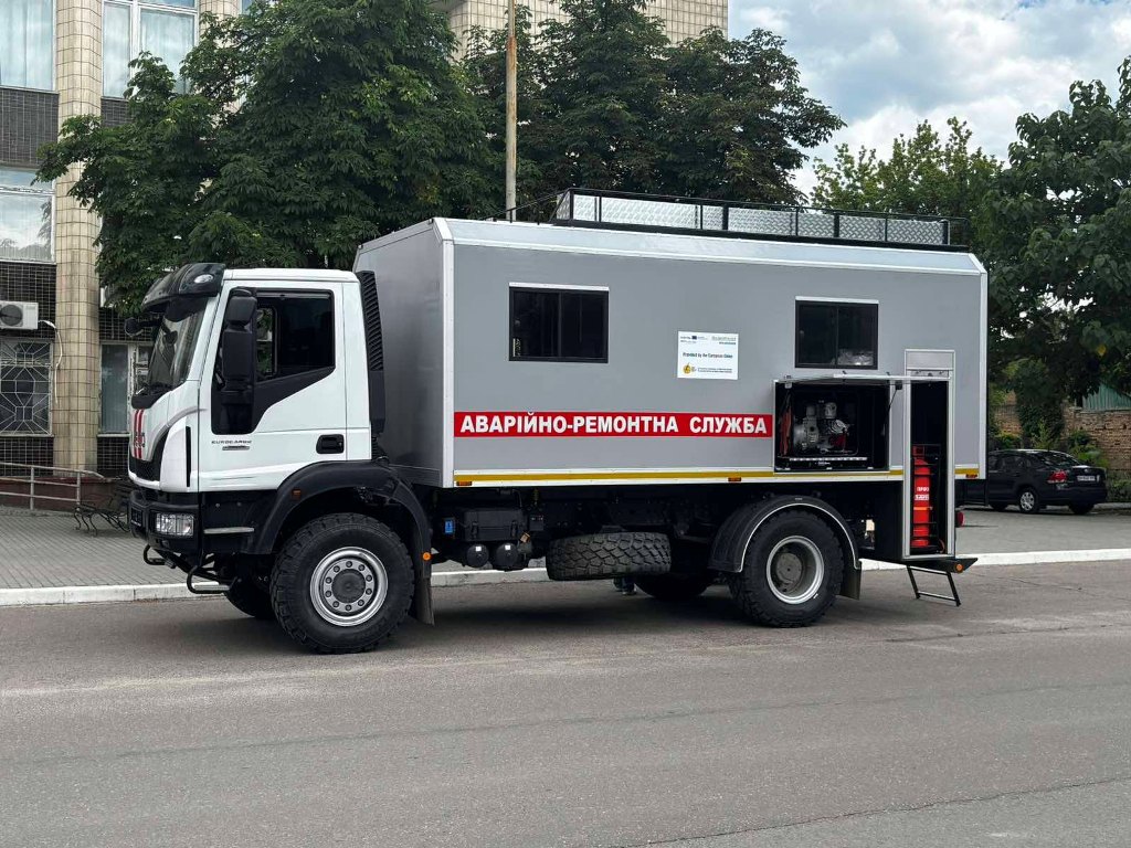 Кілійська громада отримала сучасну аварійно-ремонтну машину для ліквідації наслідків надзвичайних ситуацій: на черзі – ще одна