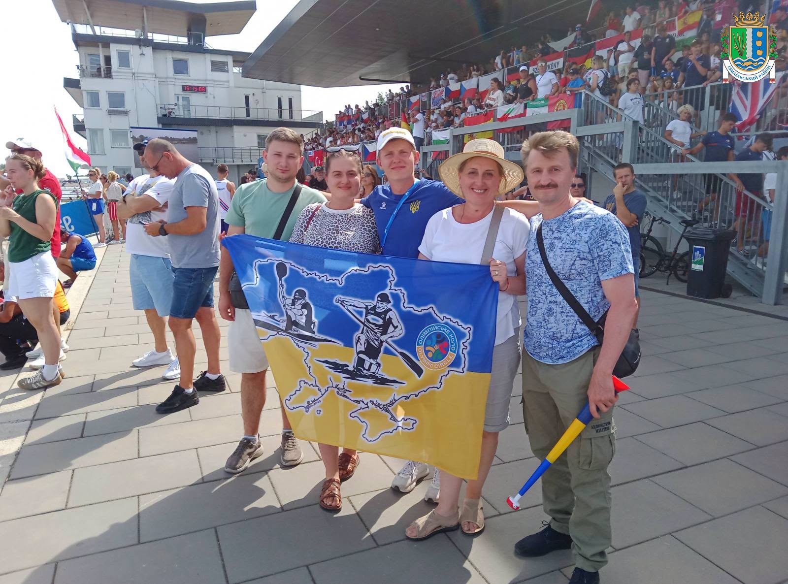 Спортсмени Вилківської громади гідно виступили на Чемпіонаті Європи з веслування на байдарках і каное