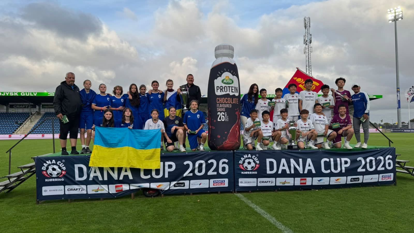 Арцизькі спортсмени підкорили 44-й міжнародний футбольний турнір «Dana Cup 2026» у Данії