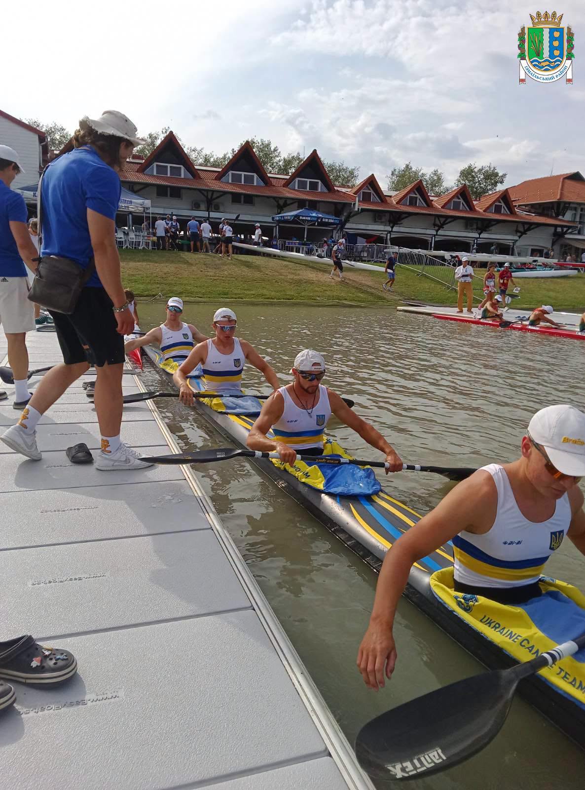 Спортсмени Вилківської громади гідно виступили на Чемпіонаті Європи з веслування на байдарках і каное