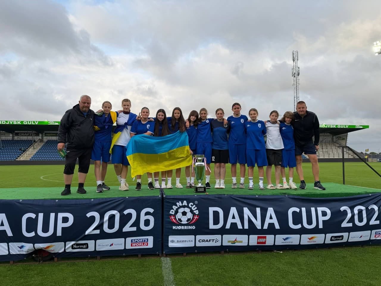 Арцизькі спортсмени підкорили 44-й міжнародний футбольний турнір «Dana Cup 2026» у Данії