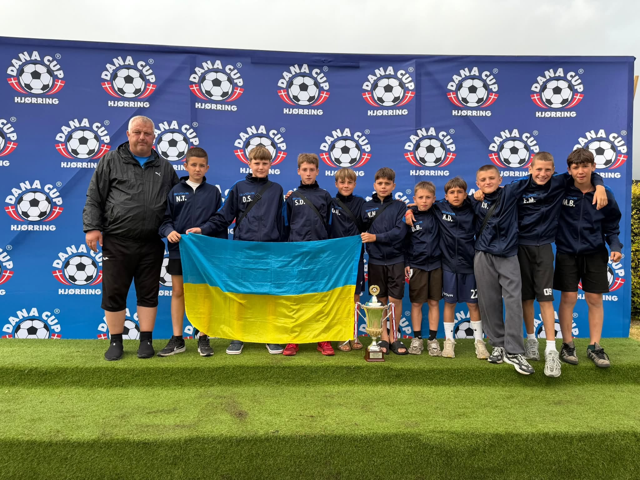 Арцизькі спортсмени підкорили 44-й міжнародний футбольний турнір «Dana Cup 2026» у Данії