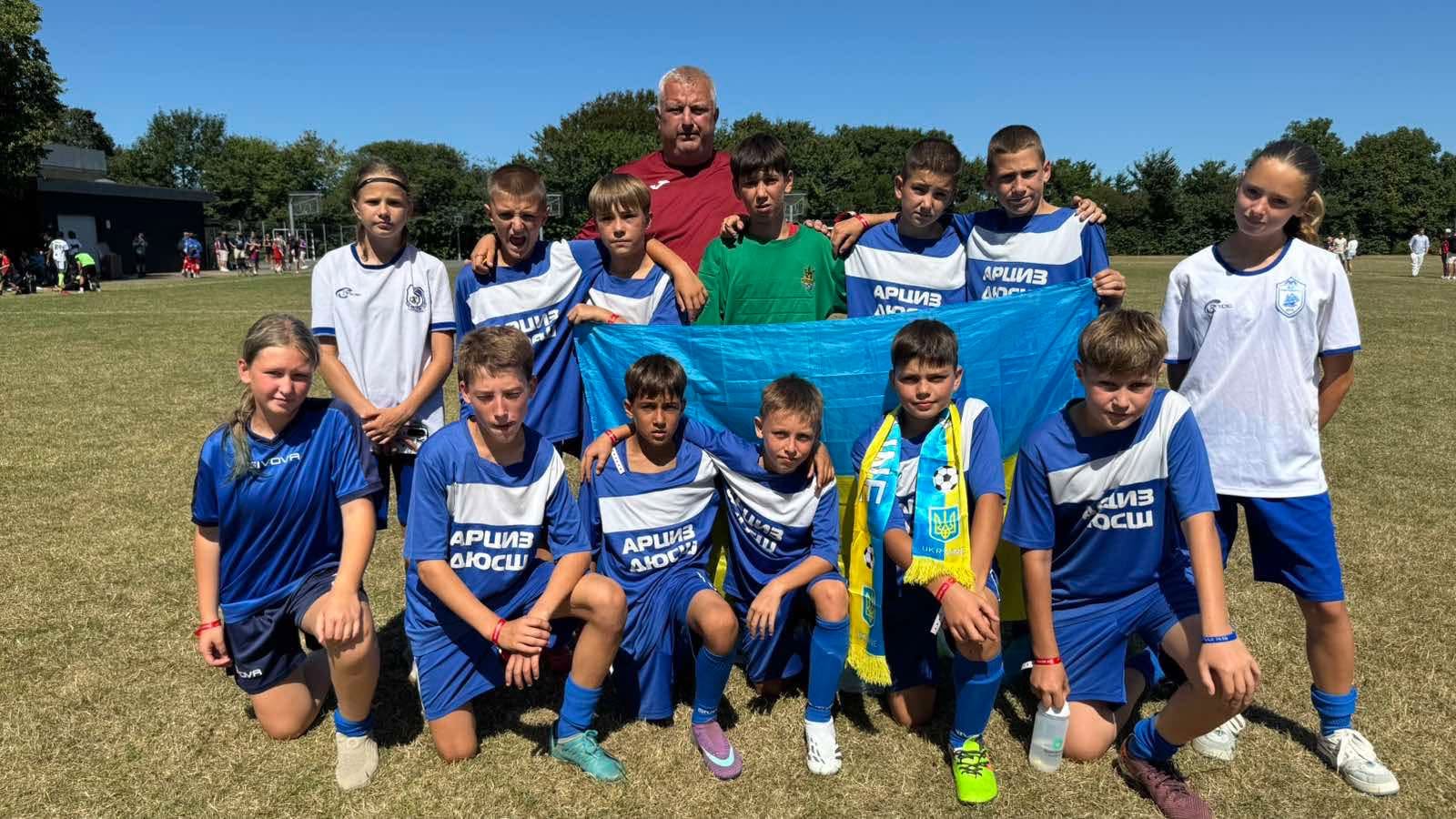 Арцизькі спортсмени підкорили 44-й міжнародний футбольний турнір «Dana Cup 2026» у Данії