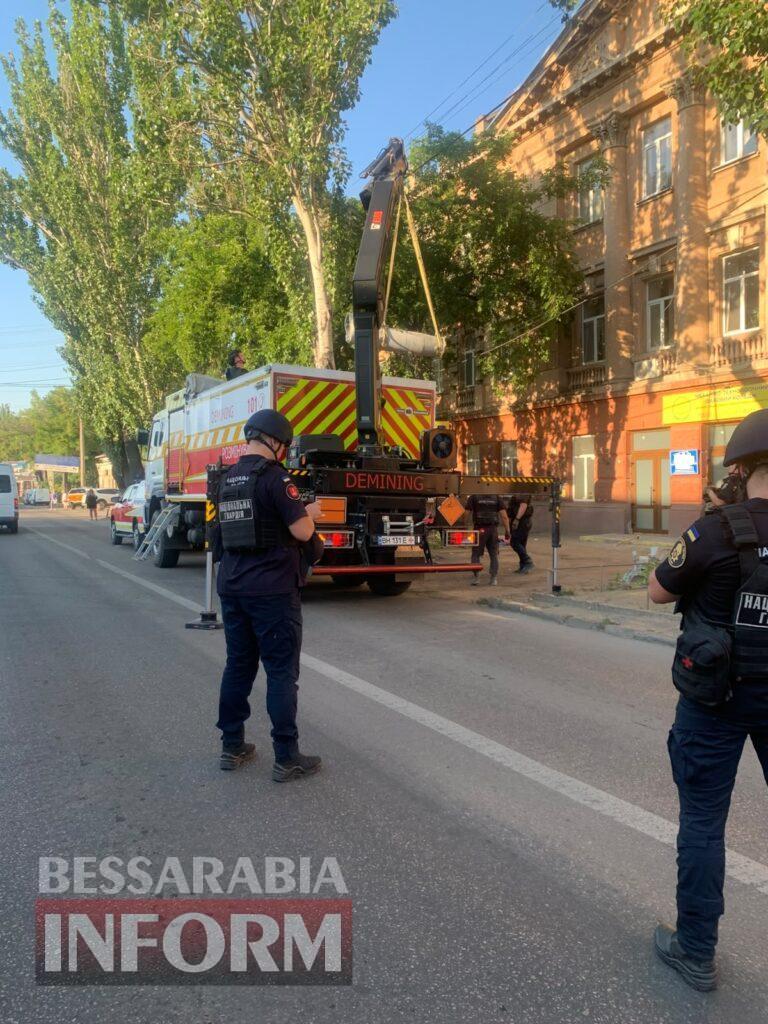 Взаємодія заради безпеки: в Одесі сапери ДСНС вилучили бойову частину ракети під охороною Нацгвардії