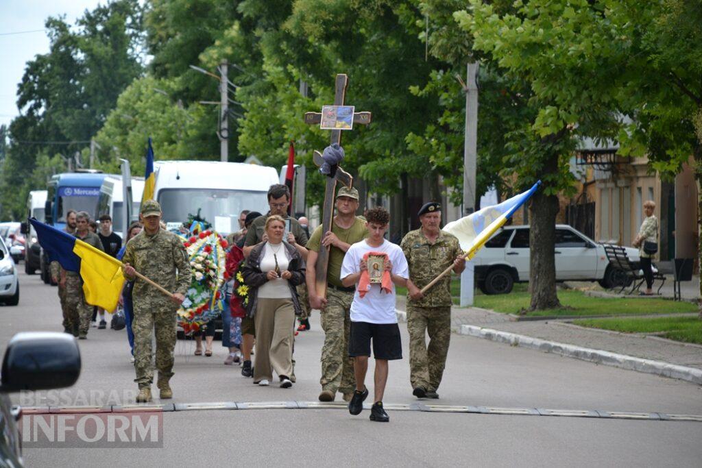 Навіки 44: у Кілії простилися з полеглим понад два роки тому Василем Янковцем