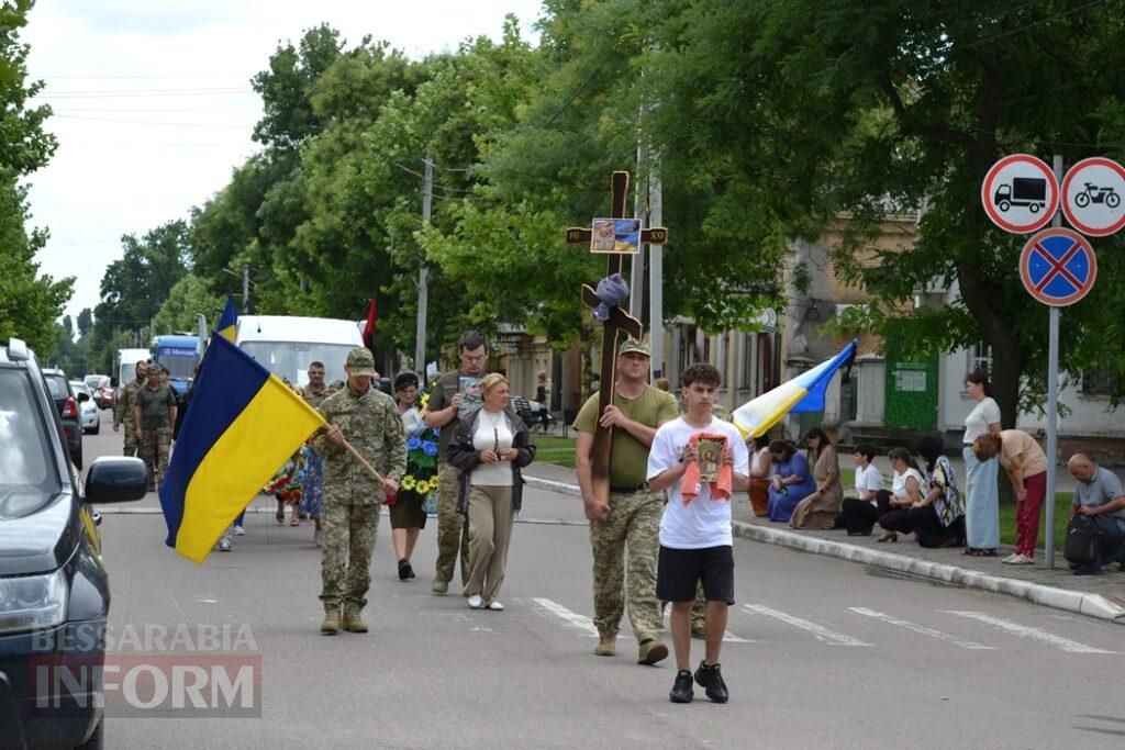 Навіки 44: у Кілії простилися з полеглим понад два роки тому Василем Янковцем