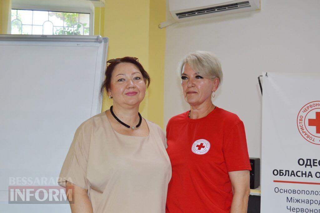 Як підтримати людину у стані стресу та зупинити сильну кровотечу: в Аккермані провели тренінг із кризового реагування