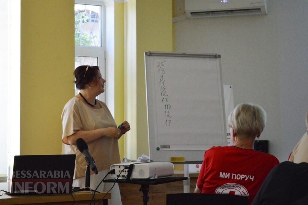 Як підтримати людину у стані стресу та зупинити сильну кровотечу: в Аккермані провели тренінг із кризового реагування
