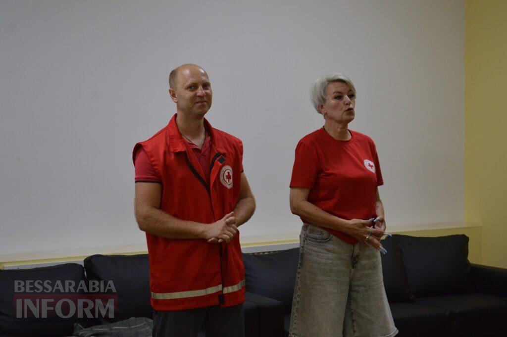 Як підтримати людину у стані стресу та зупинити сильну кровотечу: в Аккермані провели тренінг із кризового реагування
