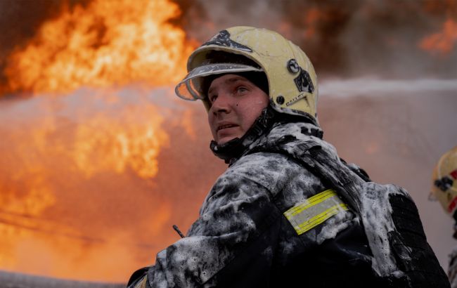 Пожежа після атаки рф на Одещину спричинила масштабне забруднення повітря