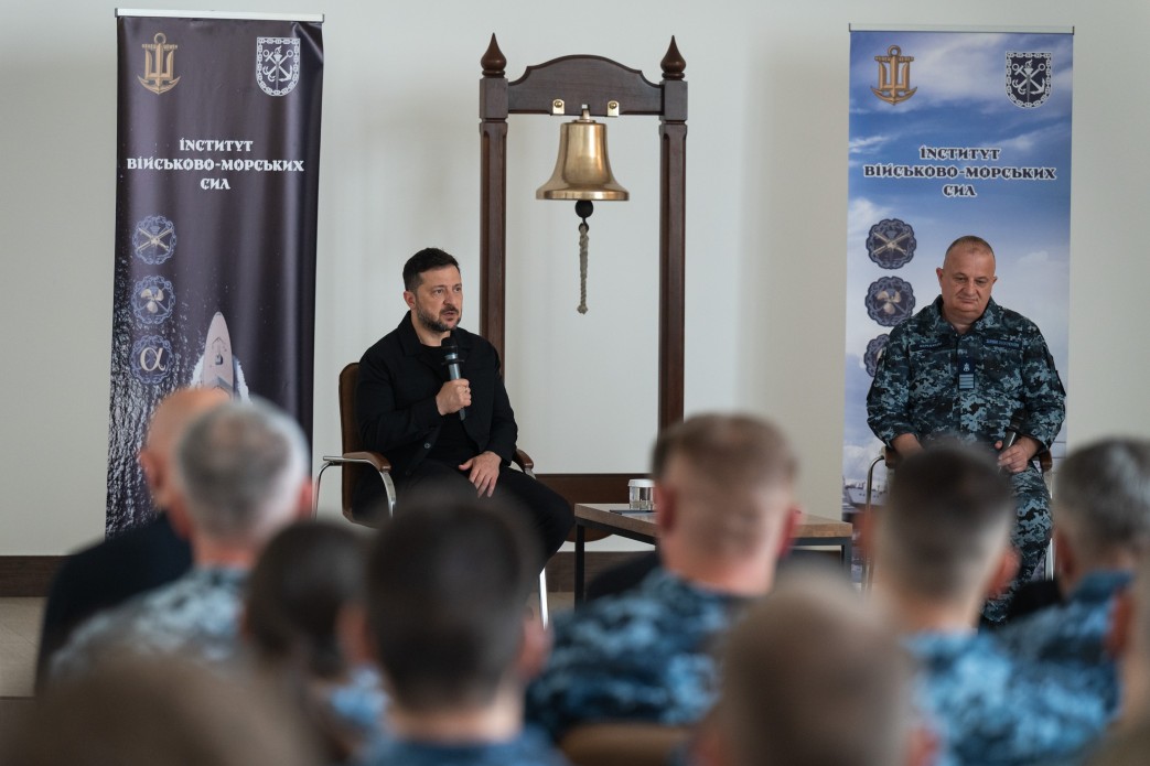 Зеленський оголосив про створення Військово-морської академії в Одесі