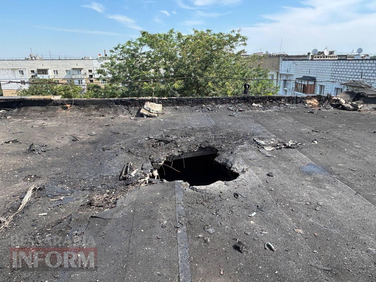 В Ізмаїлі ворожий шахед влучив у дитячу кімнату п’ятиповерхівки: що врятувало родину