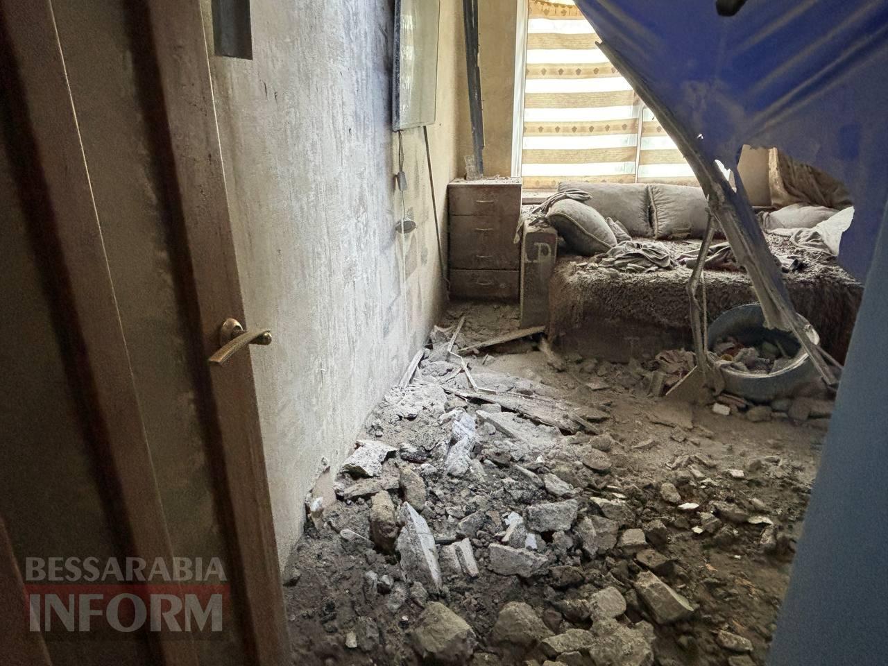 В Ізмаїлі ворожий шахед влучив у дитячу кімнату п’ятиповерхівки: що врятувало родину