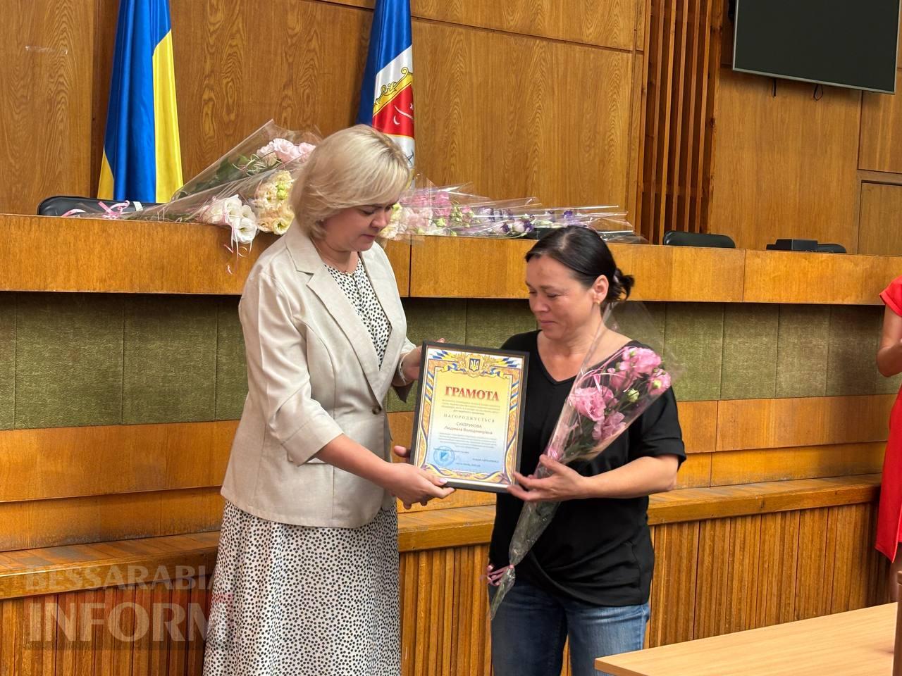 В Ізмаїлі нагородили найкращих медичних працівників на честь професійного свята