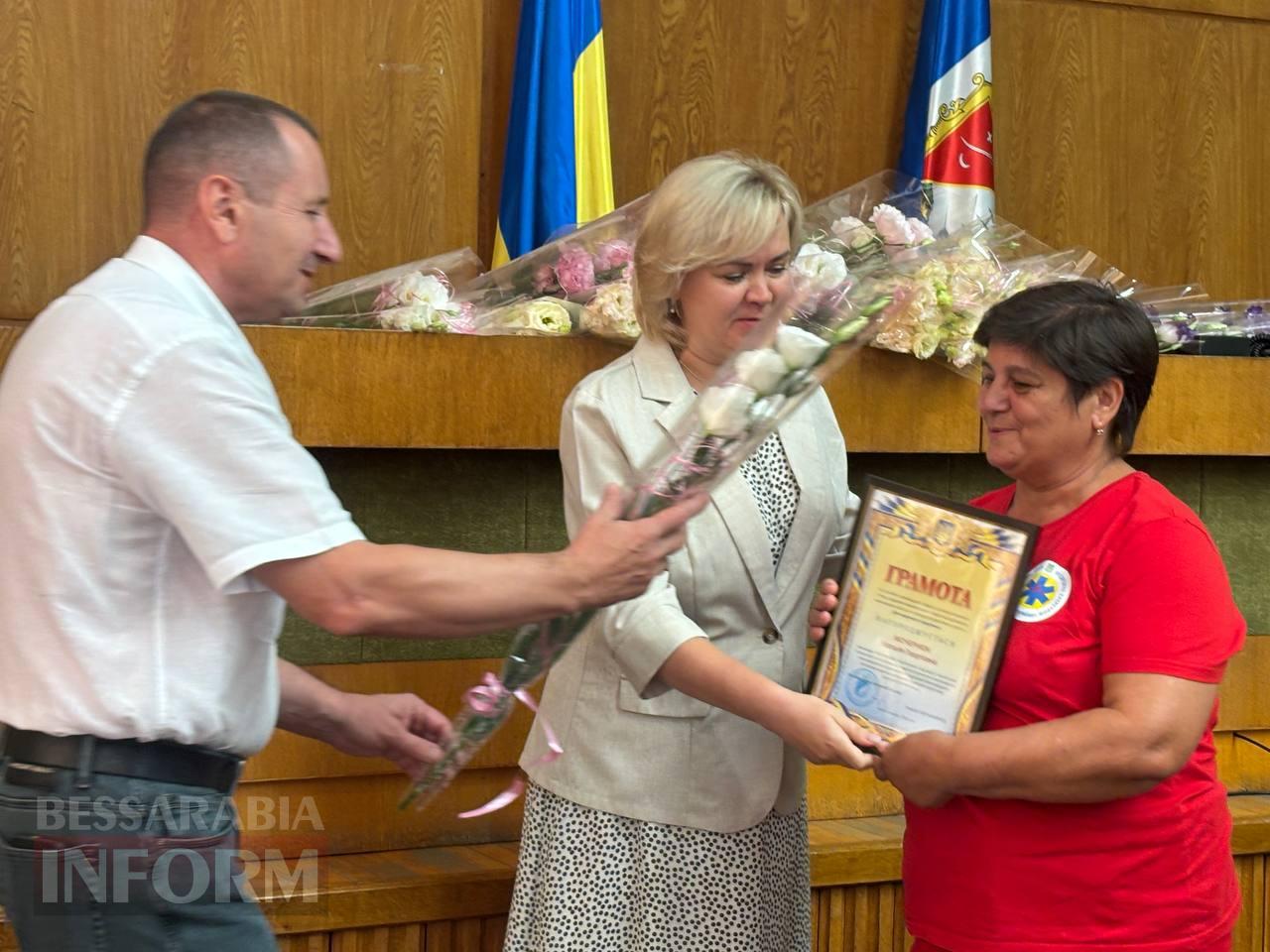 В Ізмаїлі нагородили найкращих медичних працівників на честь професійного свята