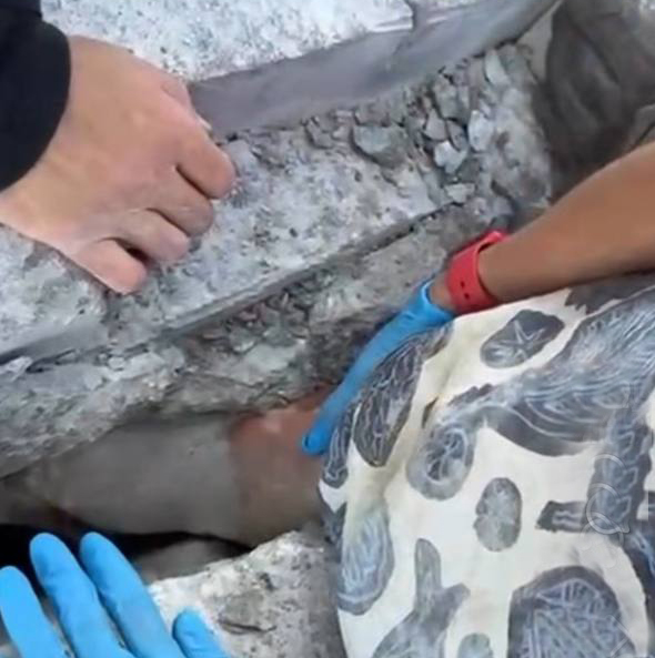 Рятувальники Одещини допомогли жінці, чия нога застрягла в конструкціях пірса