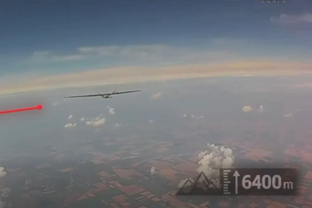 На півдні бійці Нацгвардії знищили російський БПЛА на рекордній висоті