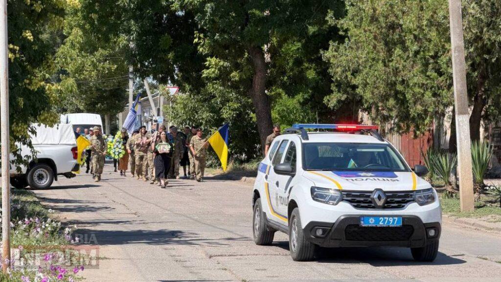 Навіки 46: Кілія провела в останню путь майстер-сержанта Віталія Андрєєва