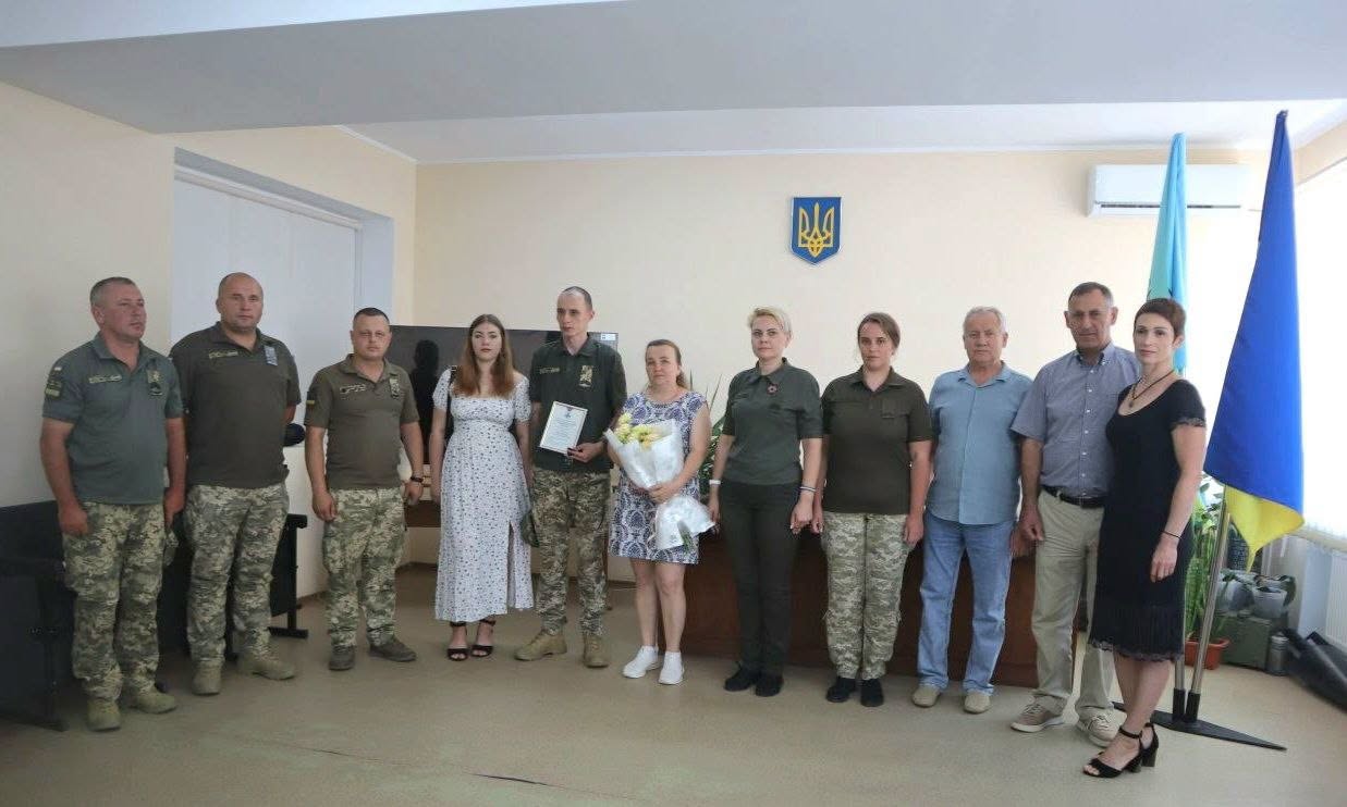 Родині полеглого 21-річного Захисника з Рені вручили державну нагороду