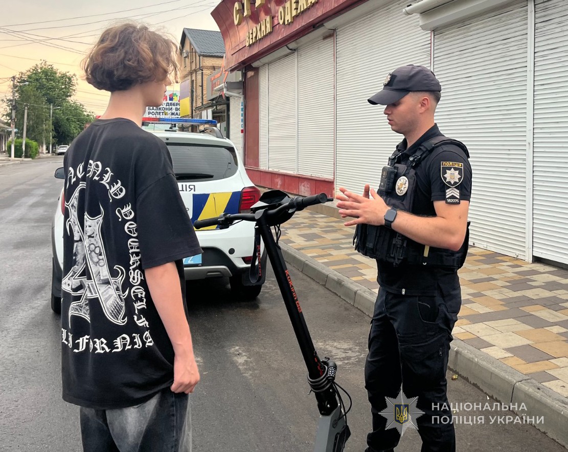 Поліцейські Ізмаїла провели профілактичний захід для водіїв двоколісного транспорту