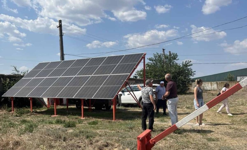 У громаді Білгород-Дністровського району водонапірну башту перевели на сонячну енергію