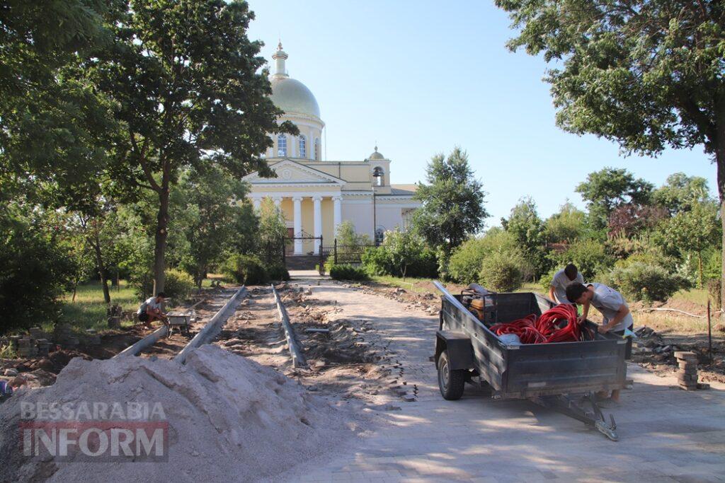 У центральному сквері Болграда облаштовують Алею Слави полеглих Героїв громади
