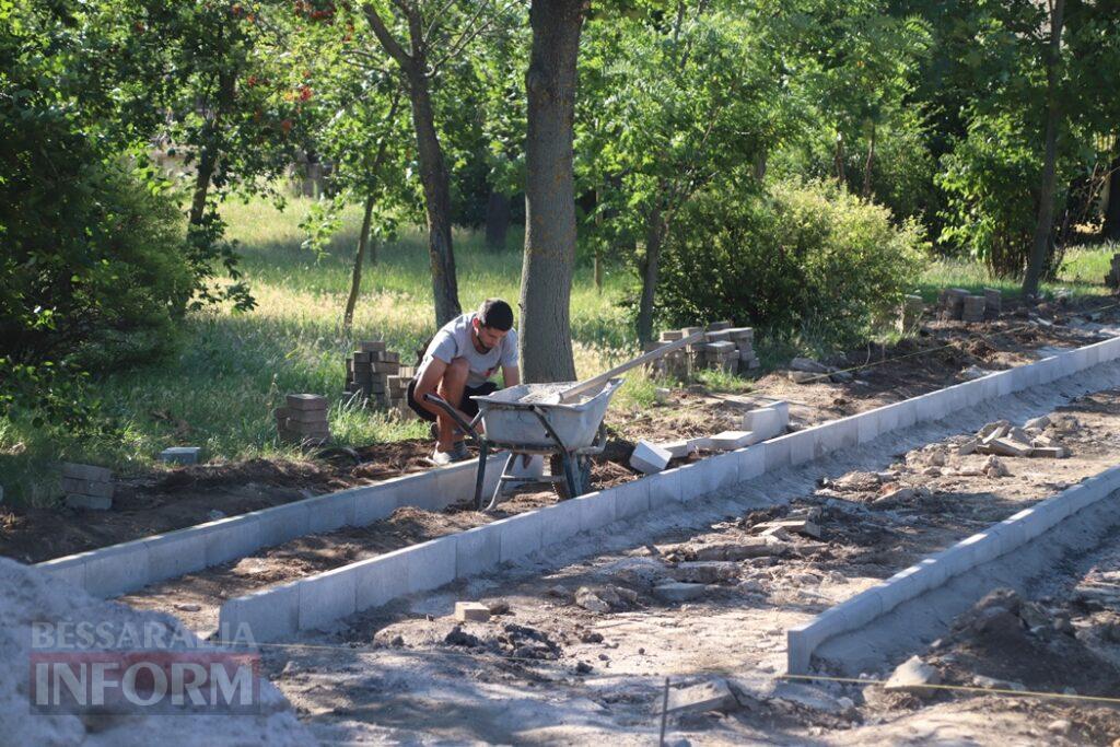 У центральному сквері Болграда облаштовують Алею Слави полеглих Героїв громади