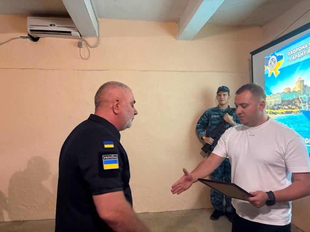 У Білгороді-Дністровському відзначили військовослужбовців морської охорони з нагоди Дня створення загону