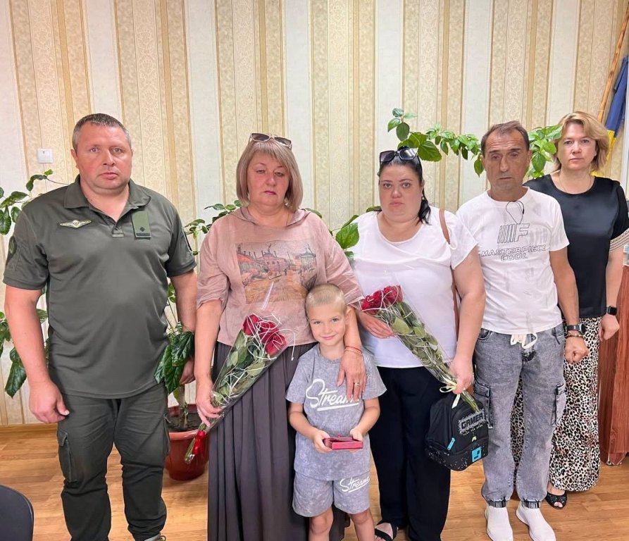 Посмертну високу нагороду передали родині полеглого Героя з Арцизької громади