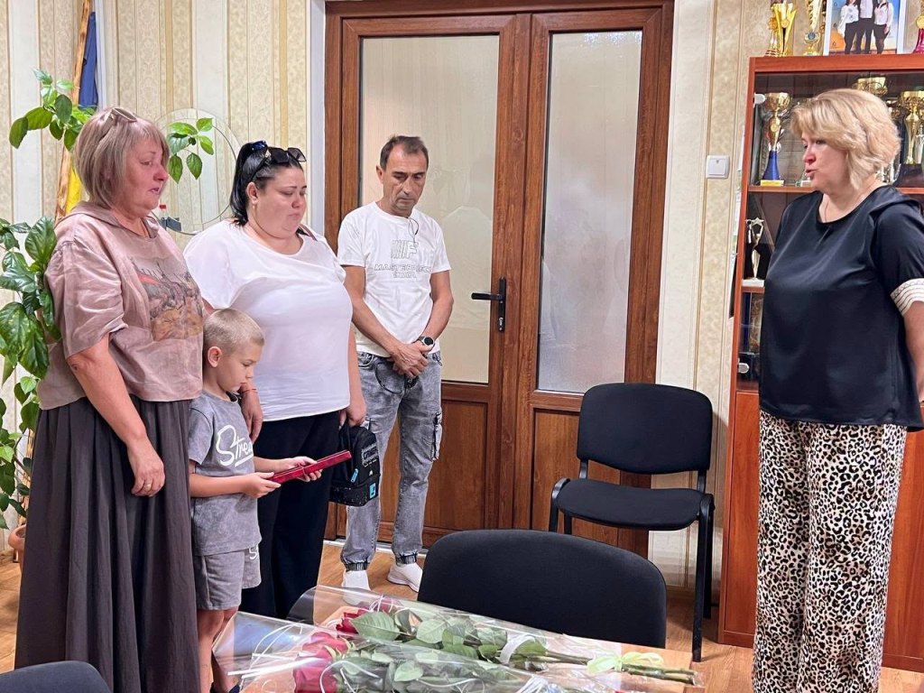 Посмертну високу нагороду передали родині полеглого Героя з Арцизької громади