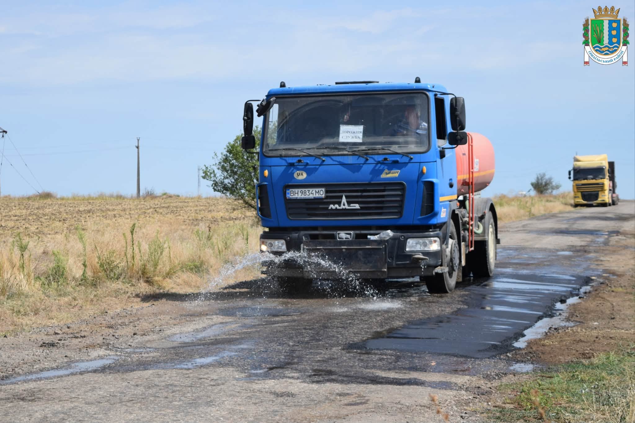 В Ізмаїльському районі відновлюють дороги для забезпечення підвезення учнів до закладів освіти