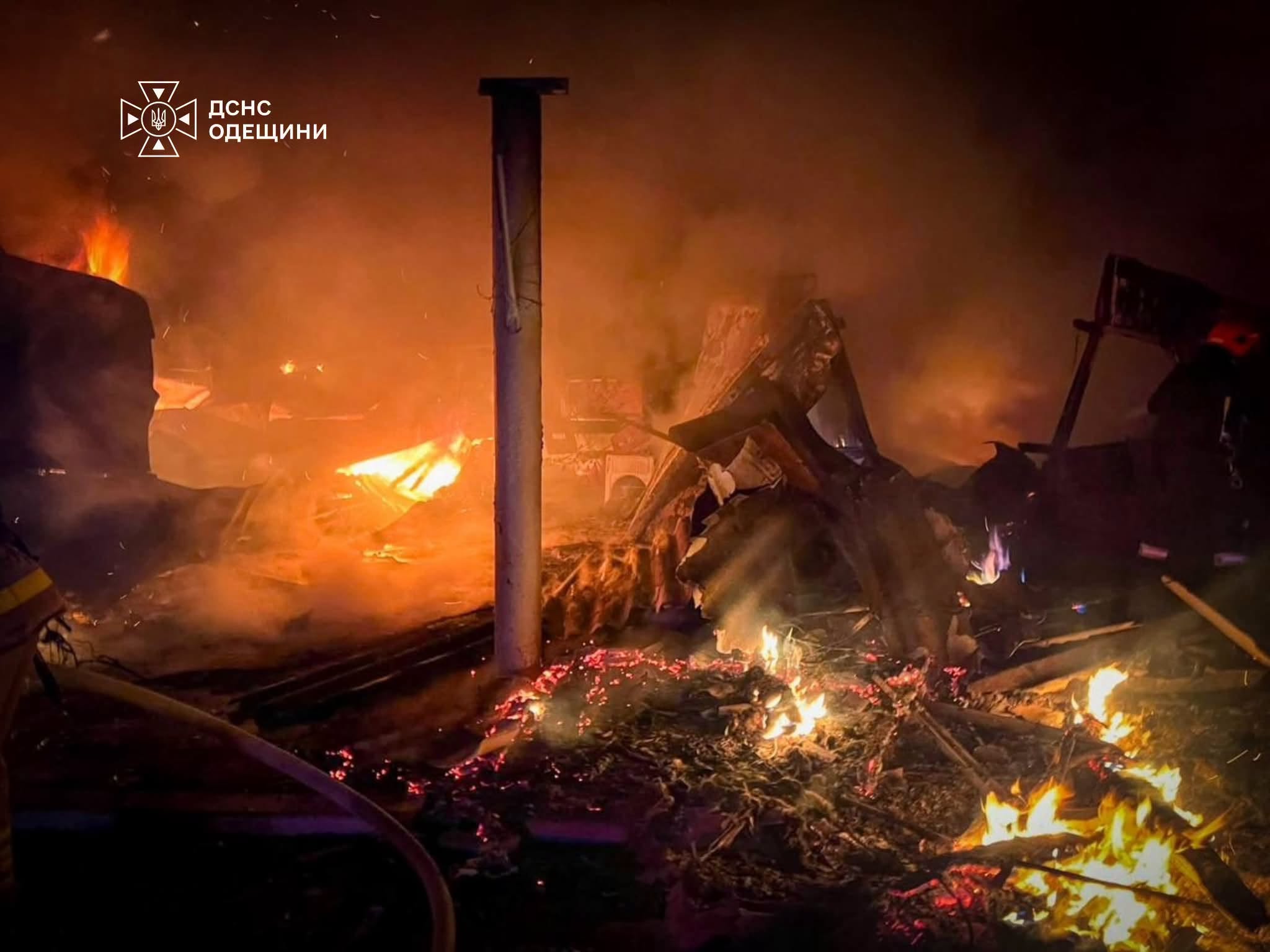 Вночі рф знов атакувала Одещину, під ударом був міжнародний пункт пропуску «Виноградівка»