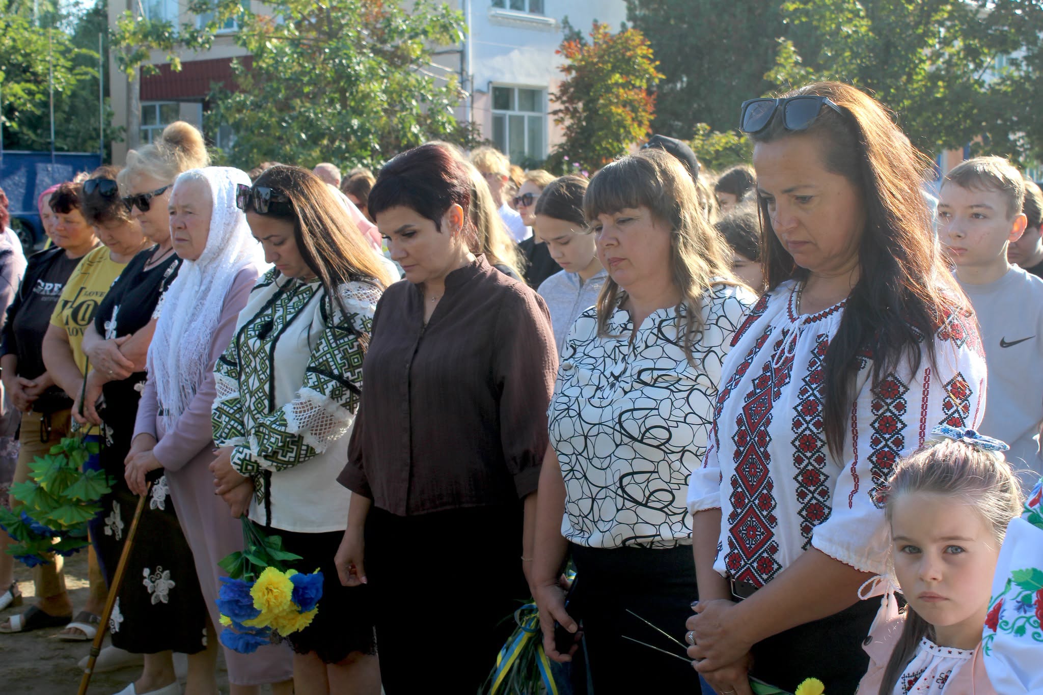 У селі Саф’янівської громади відкрили Алею Пам’яті