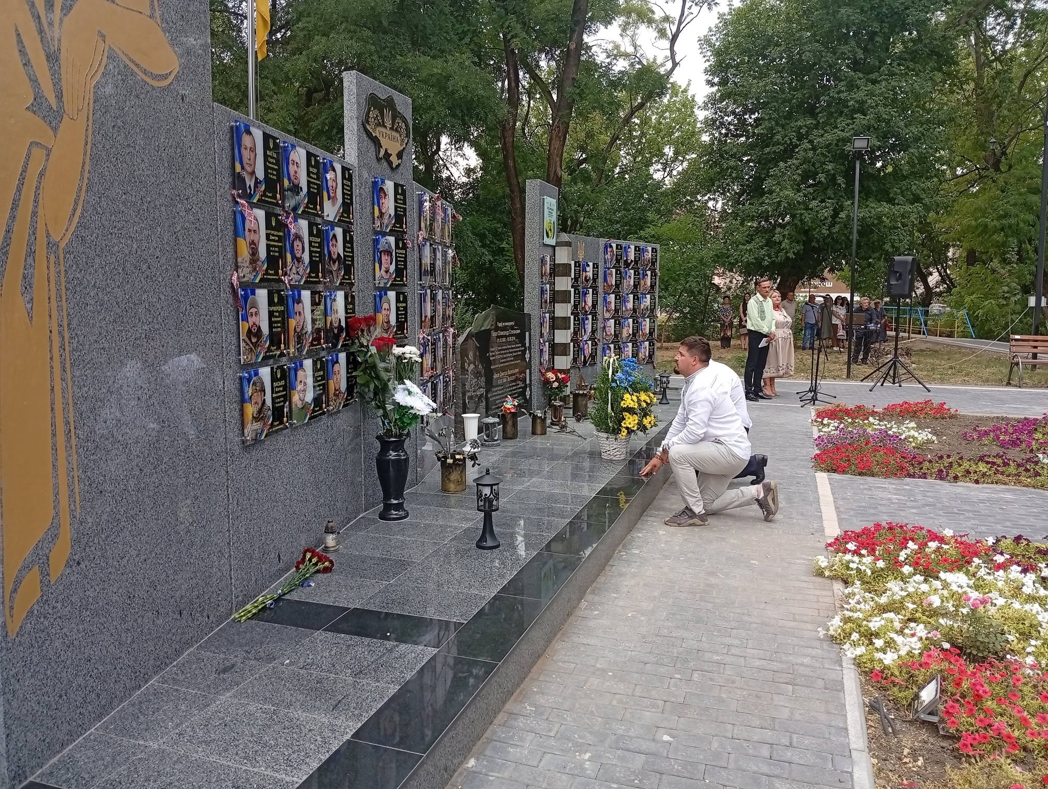У Бессарабській громаді відбулося відкриття меморіальних дошок полеглим захисникам
