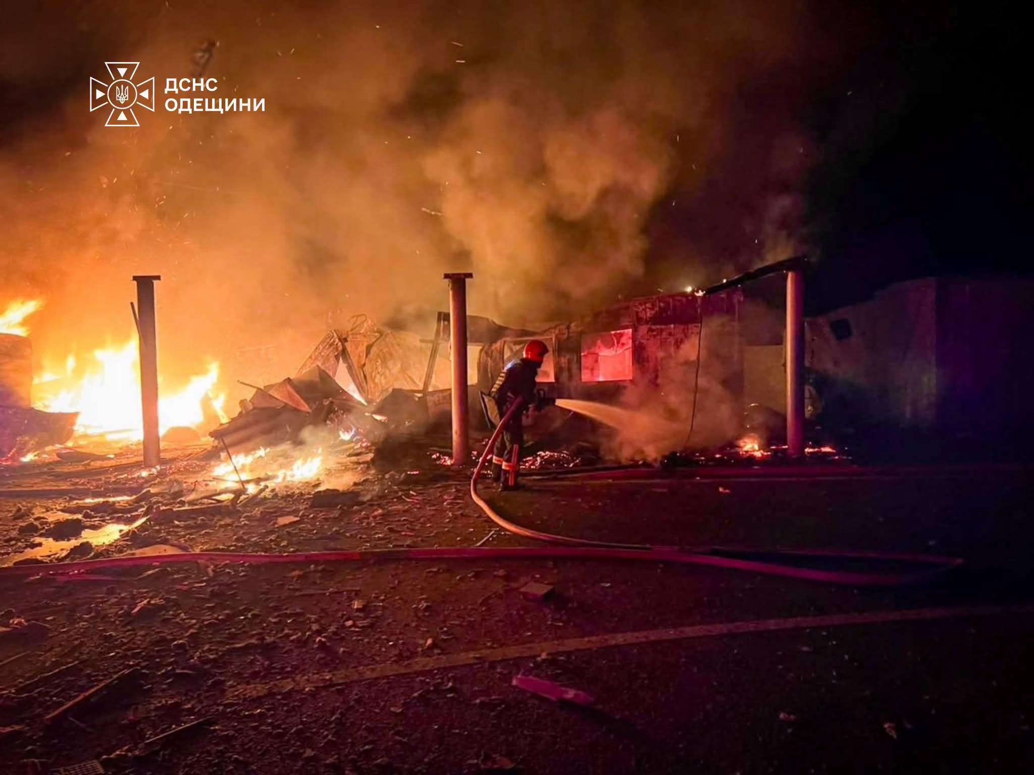 Вночі рф знов атакувала Одещину, під ударом був міжнародний пункт пропуску «Виноградівка»