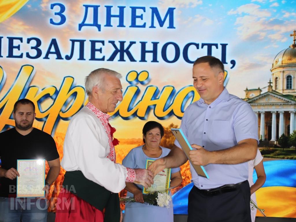 День Незалежності України: у Болграді вшанували Героїв та відзначили тих, хто працює заради громади