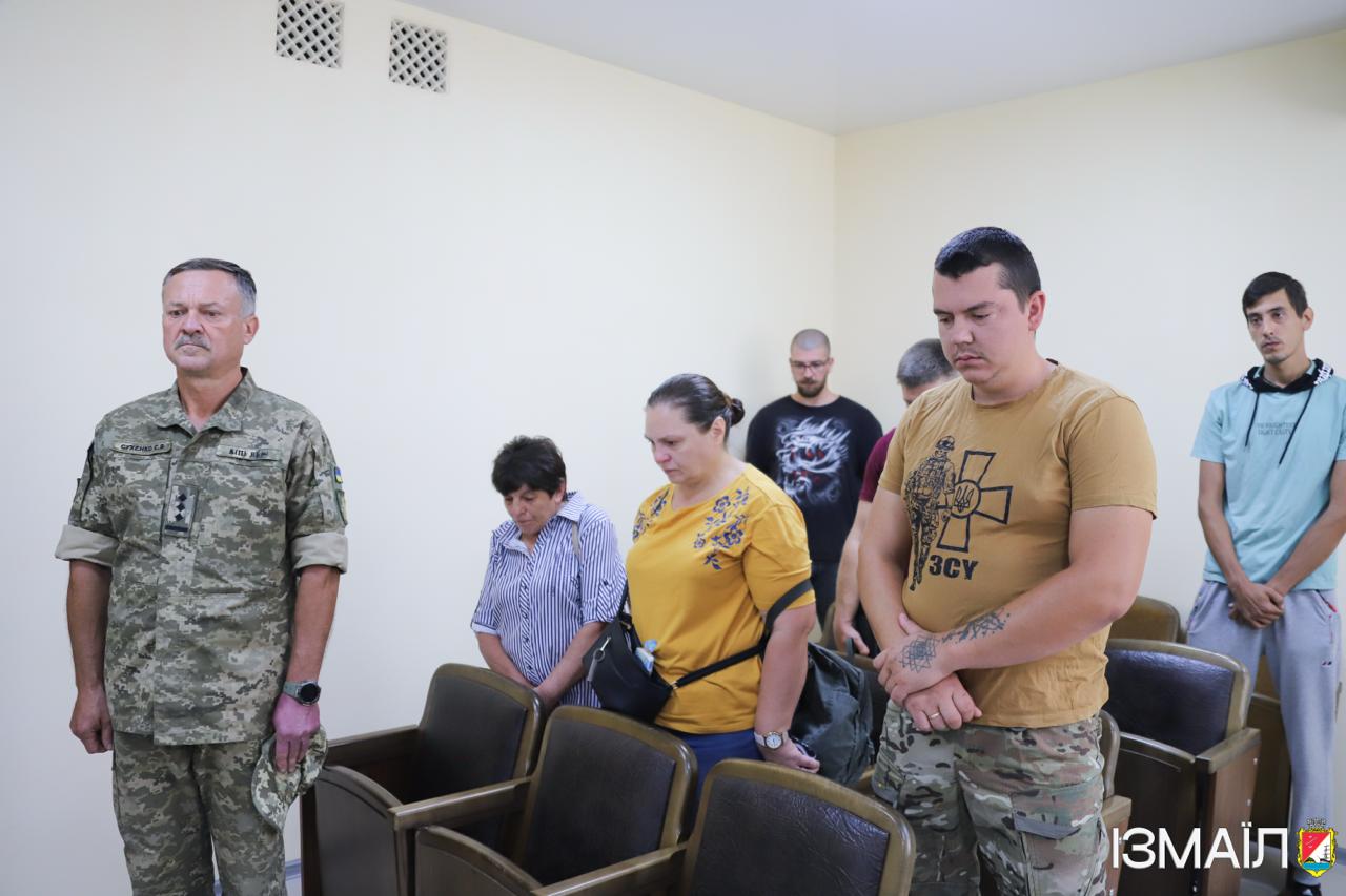 В Ізмаїлі державні нагороди вручили військовослужбовцям та родинам полеглого та зниклого безвісти захисників