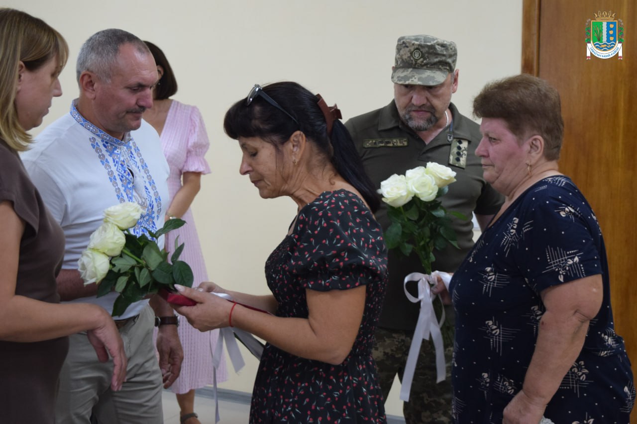 У Саф’янівській громаді посмертну державну нагороду вручили родині захисника України
