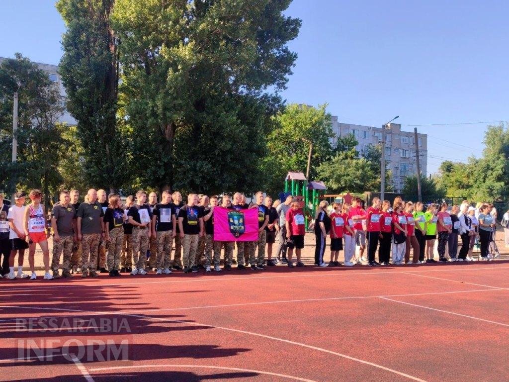 Білгород-Дністровський долучився до всеукраїнського забігу на честь полеглих захисників