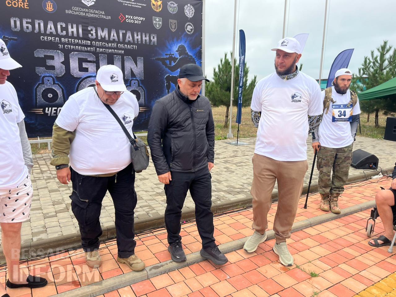 Ветерани збірної Ізмаїльського району вибороли призові місця на обласних змаганнях зі стрілецької дисципліни «3GUN»