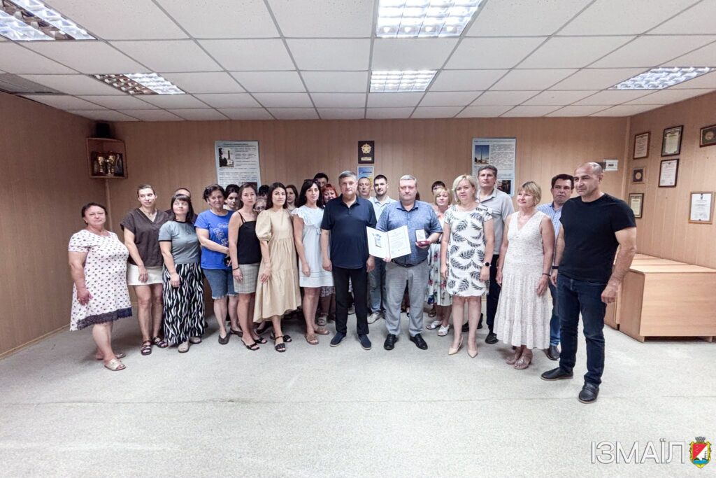 Директора «Ізмаїлтеплокомуненерго» нагородили Почесною грамотою Кабміну
