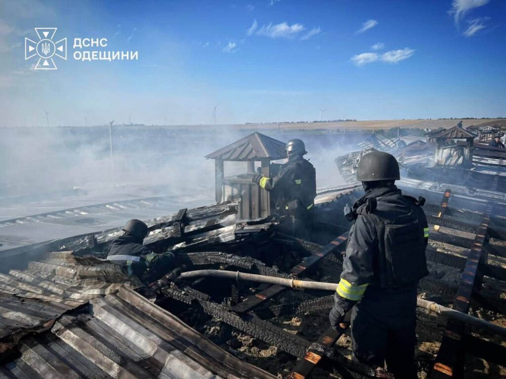 рф вдарила по птахофермі на Одещині