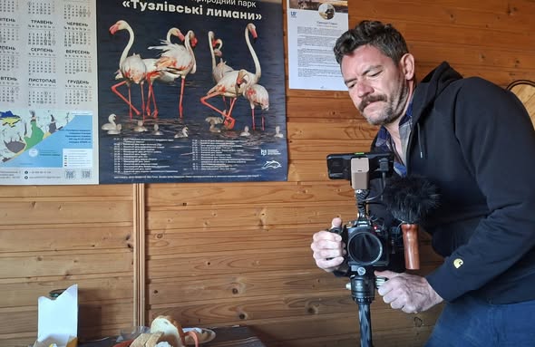 Французький письменник Рatrick Wack задокументував вплив війни на дику природу нацпарку Одещини