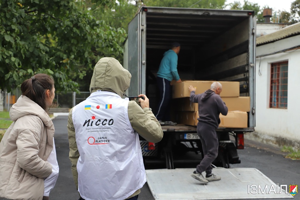 Японські благодійники передали Ізмаїлу нову партію допомоги та готують три проєкти