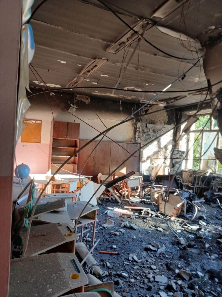 Реактивний «шахед» влучив у гімназію на Одещині