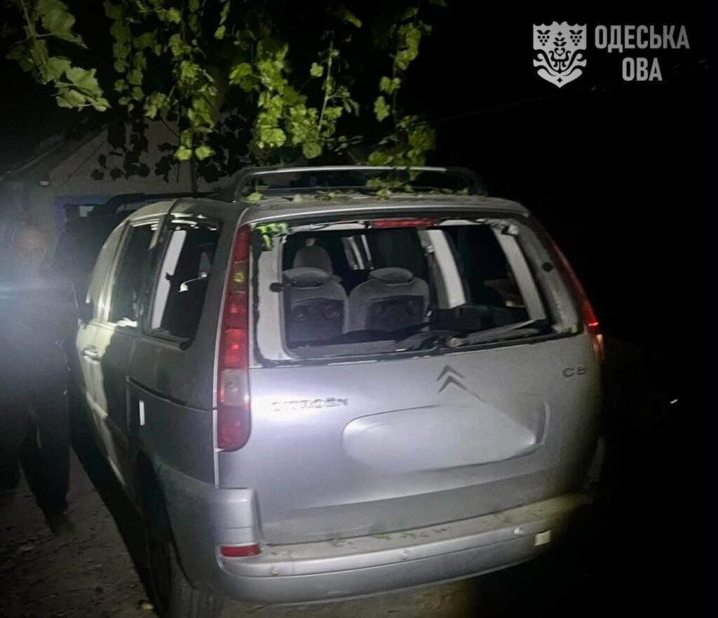 На півдні Одещини внаслідок удару постраждали двоє людей, пошкоджено сім будинків