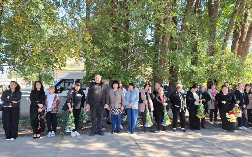 У селищі Бессарабської громади відкрили Алею Слави та Пам’яті на честь полеглих земляків