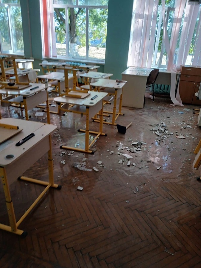Реактивний «шахед» влучив у гімназію на Одещині