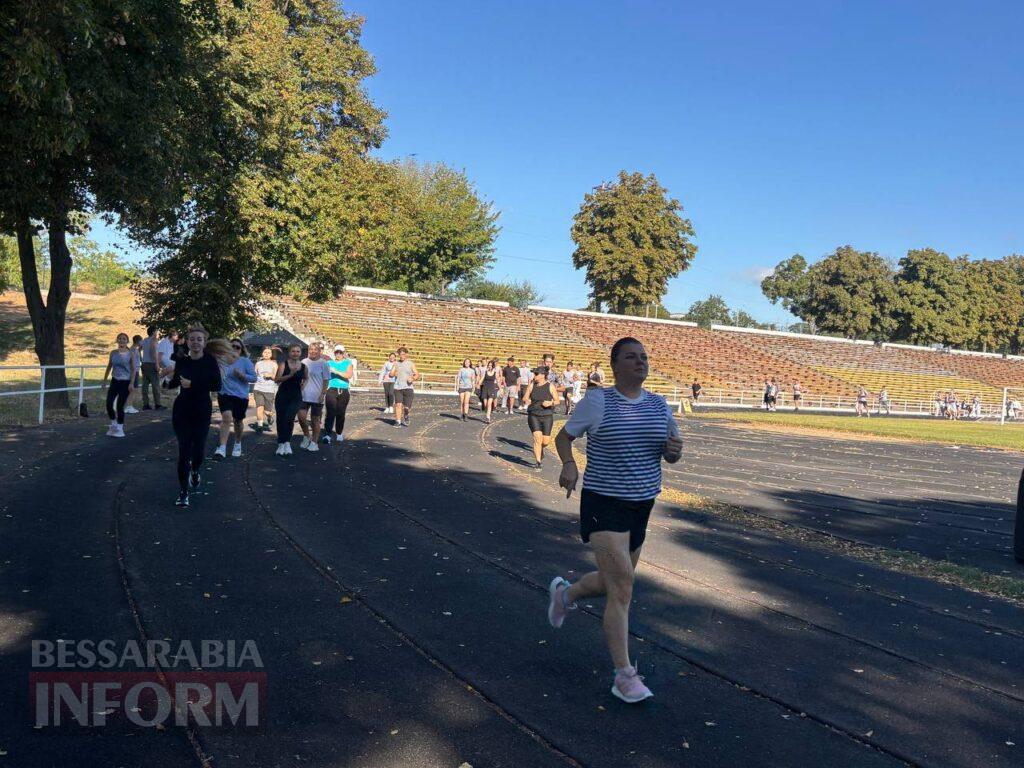 В Ізмаїлі відбувся патріотичний забіг на підтримку ЗСУ до Дня фізичної культури і спорту
